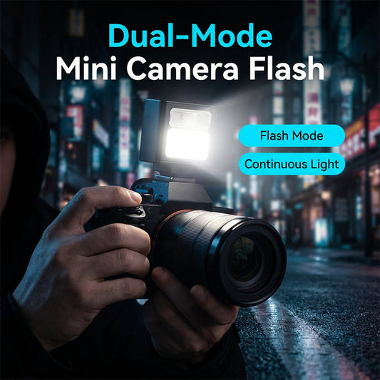 📢📢50% OFF !! ⏰Pocket-Sized Rechargeable Camera Flash