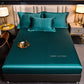 📢📢50% OFF !! ⏰Luxury Satin Bed Sheet Set