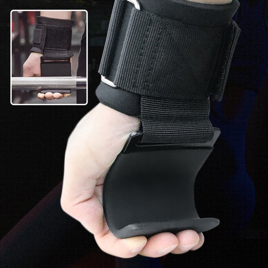 📢📢50% OFF !! ⏰2PCS Weightlifting Hooks with Wrist Strap
