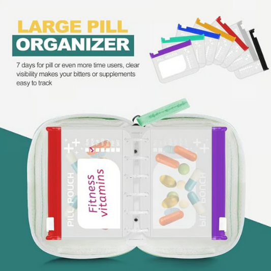 📢📢50% OFF !! ⏰A8 Waterproof Pill Organizer Set