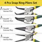 📢📢50% OFF !! ⏰4PCS Snap Ring Pliers Set for Car Repair