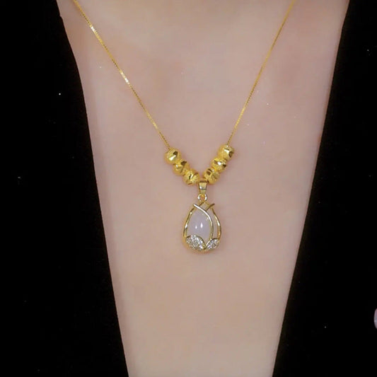 📢📢50% OFF !! ⏰Elegant Tulip Pendant Necklace