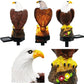 📢📢50% OFF !! ⏰Outdoor Eagle Design Solar Powered Garden Stake Light