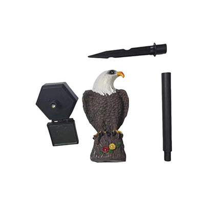 📢📢50% OFF !! ⏰Outdoor Eagle Design Solar Powered Garden Stake Light