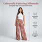 📢📢50% OFF !! ⏰Women's Floral Print Wide-Leg Palazzo Pants