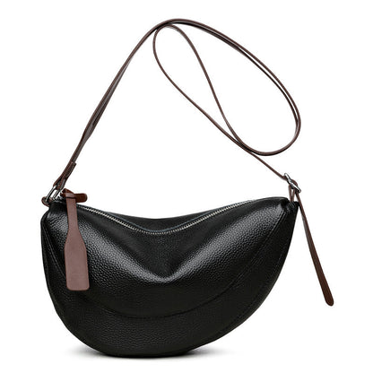 📢📢40% OFF !! ⏰Minimalist Genuine Leather Crescent Bag