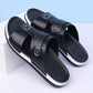 📢📢40% OFF !! ⏰Men's Faux Leather Slip-On Sandals
