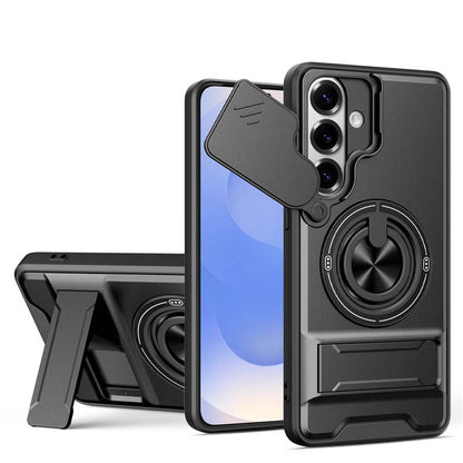 📢📢50% OFF !! ⏰Heavy-Duty Case with Camera Cover & Ring Stand