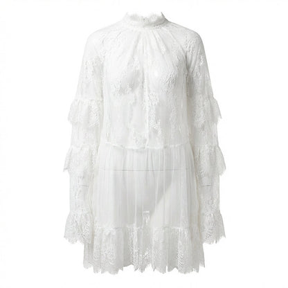 📢📢40% OFF !! ⏰Elegant Hollow-Out Lace Dress