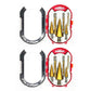 6 PCS Pagoda-Shaped Drill Bits Set with Storage Case