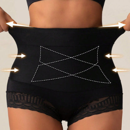📢📢50% OFF !! ⏰Women's Cross Tummy Control Shapewear Panties