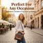 📢📢50% OFF !! ⏰Women's Oil Wax Leather Crossbody Bag