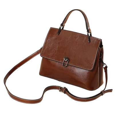 📢📢50% OFF !! ⏰Women's Oil Wax Leather Crossbody Bag
