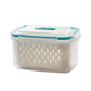 📢📢50% OFF !! ⏰2 in 1 Draining Fresh-Keep Food Container