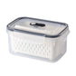 📢📢50% OFF !! ⏰2 in 1 Draining Fresh-Keep Food Container