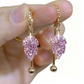 📢📢50% OFF !! ⏰Full Diamond Maple Leaf Earrings