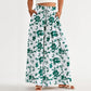 📢📢50% OFF !! ⏰Floral Print High-Waisted Wide Leg Pants