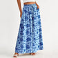 📢📢50% OFF !! ⏰Floral Print High-Waisted Wide Leg Pants