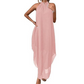 📢📢50% OFF !! ⏰Women's Halter Neck Sleeveless Asymmetrical Dress