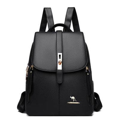 📢📢40% OFF !! ⏰Women PU Leather Backpack Fashion Shoulder Bag for Travel