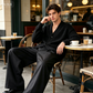 📢📢40% OFF !! ⏰Men's Classic Fit Wide-Leg Suit Pants