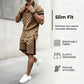 📢📢35% OFF !! ⏰Men's Printed 2-Piece Summer Set