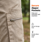 📢📢40% OFF !! ⏰Men's Stylish Workwear Zip-Up Shorts