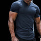 📢📢50% OFF !! ⏰Casual Solid Color Athletic T-Shirt for Men