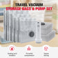 📢📢40% OFF !! ⏰Travel Vacuum Storage Bags & Portable Pump Set