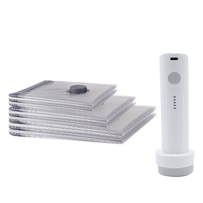 📢📢40% OFF !! ⏰Travel Vacuum Storage Bags & Portable Pump Set