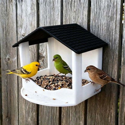 📢📢50% OFF !! ⏰Hanging House Bird Feeder for Outdoor Gardens