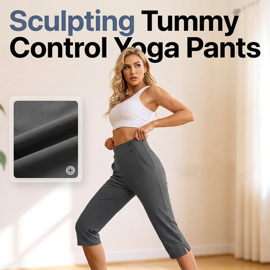 📢📢50% OFF !! ⏰Elegant Tummy Control Yoga Pants