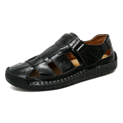📢📢50% OFF !! ⏰Men's Breathable Closed-Toe Beach Sandals