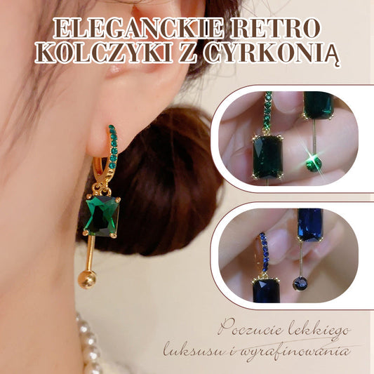 📢📢50% OFF !! ⏰Elegant Vintage Synthetic Diamond Drop Earrings