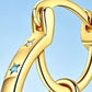 📢📢50% OFF !! ⏰Celestial Double Layer Hoop Earrings