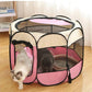 📢📢50% OFF !! ⏰🐾Summer Pet Portable Playpen – Lightweight, Foldable, Safe Outdoor Fun 🏕️