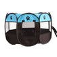 📢📢50% OFF !! ⏰🐾Summer Pet Portable Playpen – Lightweight, Foldable, Safe Outdoor Fun 🏕️