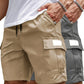 📢📢40% OFF !! ⏰Men's Casual Cargo Shorts with Elastic Waist