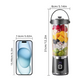 📢📢40% OFF !! ⏰Wireless Portable Juicer with 10 Blades