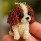 📢📢50% OFF !! ⏰Colorful Beaded 3D Dog Model Kit