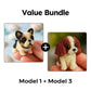 📢📢50% OFF !! ⏰Colorful Beaded 3D Dog Model Kit