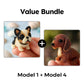 📢📢50% OFF !! ⏰Colorful Beaded 3D Dog Model Kit