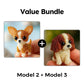 📢📢50% OFF !! ⏰Colorful Beaded 3D Dog Model Kit