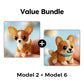 📢📢50% OFF !! ⏰Colorful Beaded 3D Dog Model Kit