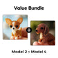 📢📢50% OFF !! ⏰Colorful Beaded 3D Dog Model Kit
