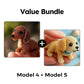 📢📢50% OFF !! ⏰Colorful Beaded 3D Dog Model Kit