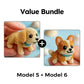 📢📢50% OFF !! ⏰Colorful Beaded 3D Dog Model Kit