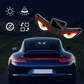 📢📢50% OFF !! ⏰Solar Powered Devil's Eye LED Car Warning Light
