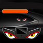 📢📢50% OFF !! ⏰Solar Powered Devil's Eye LED Car Warning Light