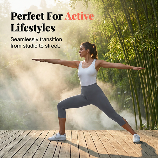 📢📢50% OFF !! ⏰Stretchy Tummy Control Yoga Capris for Women